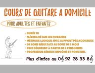 Cours de Guitare à Domicile